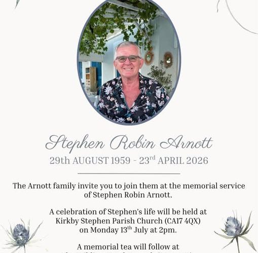 Steve Arnott Memorial Service