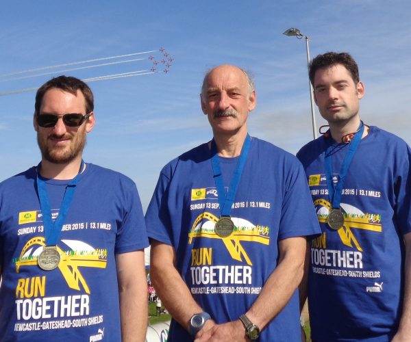 Running for a Cause: Andy Scott’s 25th Great North Run for Prostate Cancer UK